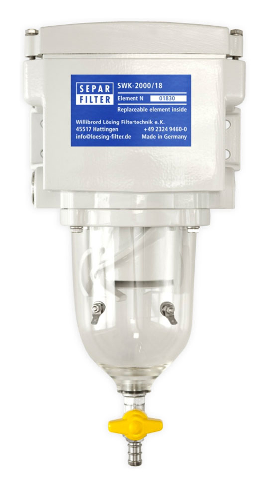 Model SWK-2000/18 with contacts for water level indication